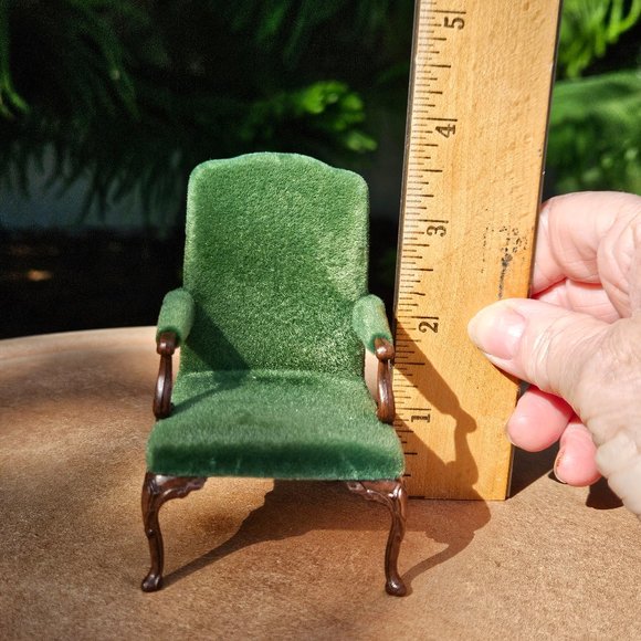 Chippendale Goebel Chair Miniature for Dollhouse RARE!!! Very Collectible 1:12 - Picture 9 of 15